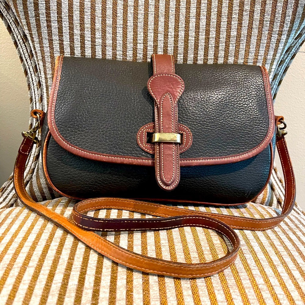 Vintage Dooney and Bourke All Weather
Leather Classic Collection
Equestrian Bag
